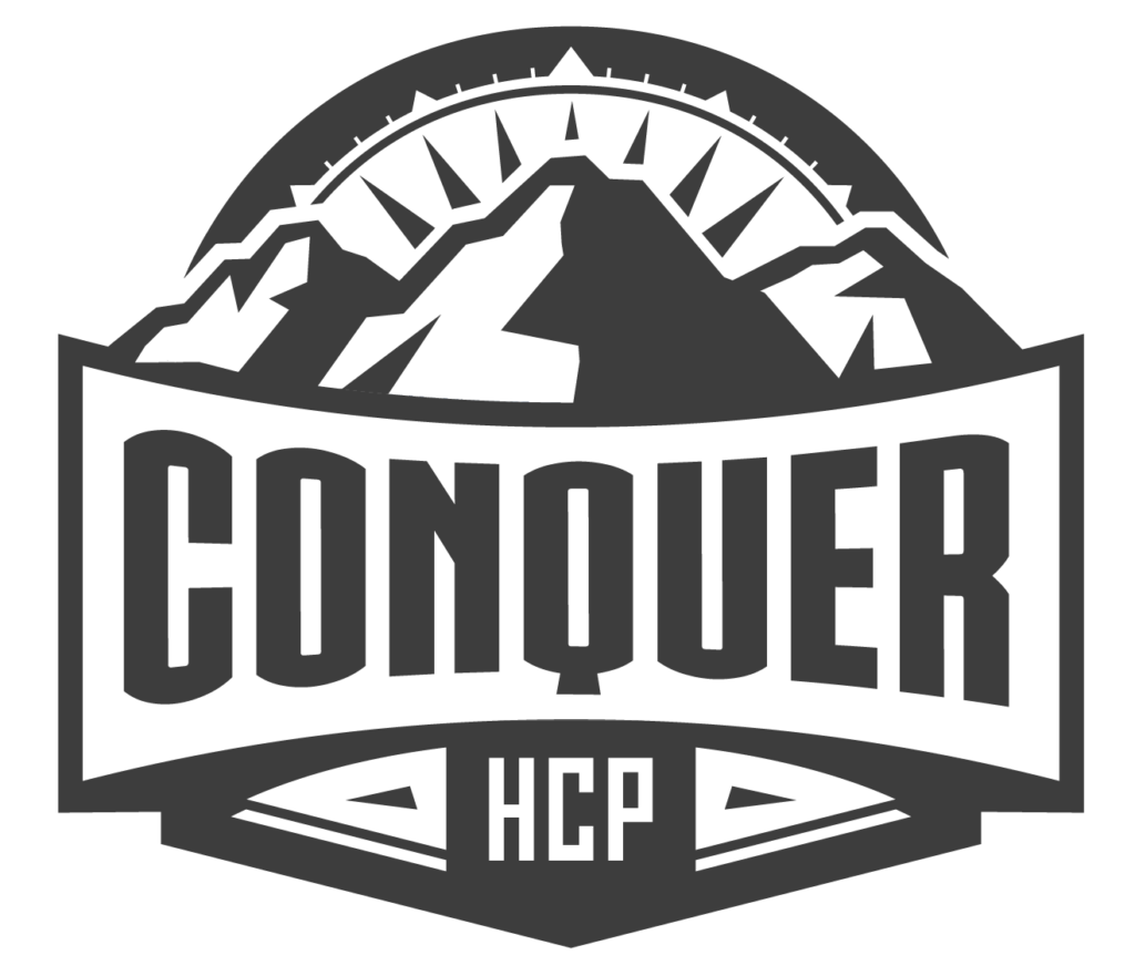 CONQUER Logo with HCP Initials